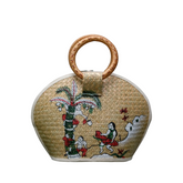 Scallop Shaped Sedge Handbag